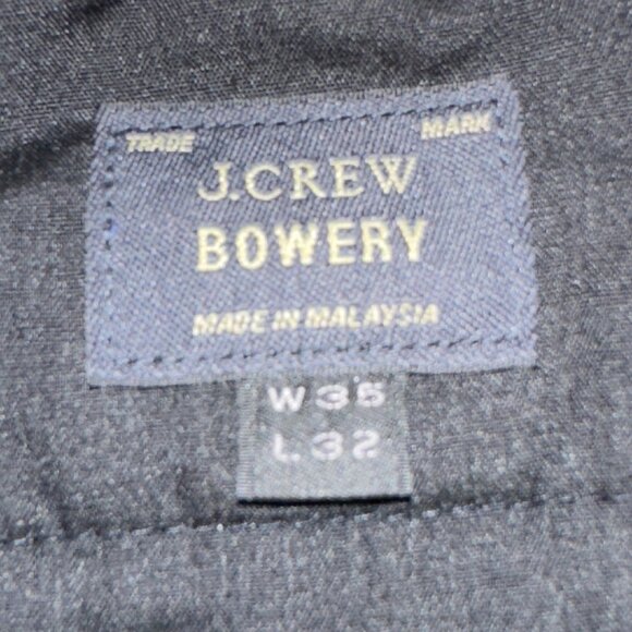Men's J.Crew Bowery Slacks size 35x32 - Picture 4 of 4